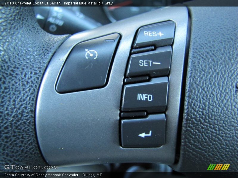 Imperial Blue Metallic / Gray 2010 Chevrolet Cobalt LT Sedan