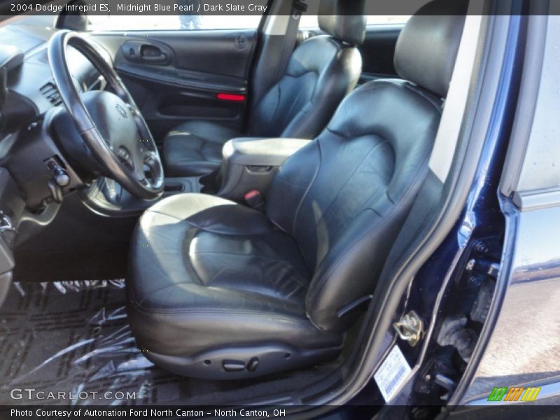Midnight Blue Pearl / Dark Slate Gray 2004 Dodge Intrepid ES