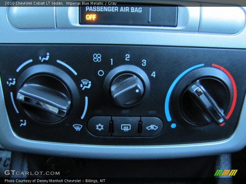 Imperial Blue Metallic / Gray 2010 Chevrolet Cobalt LT Sedan