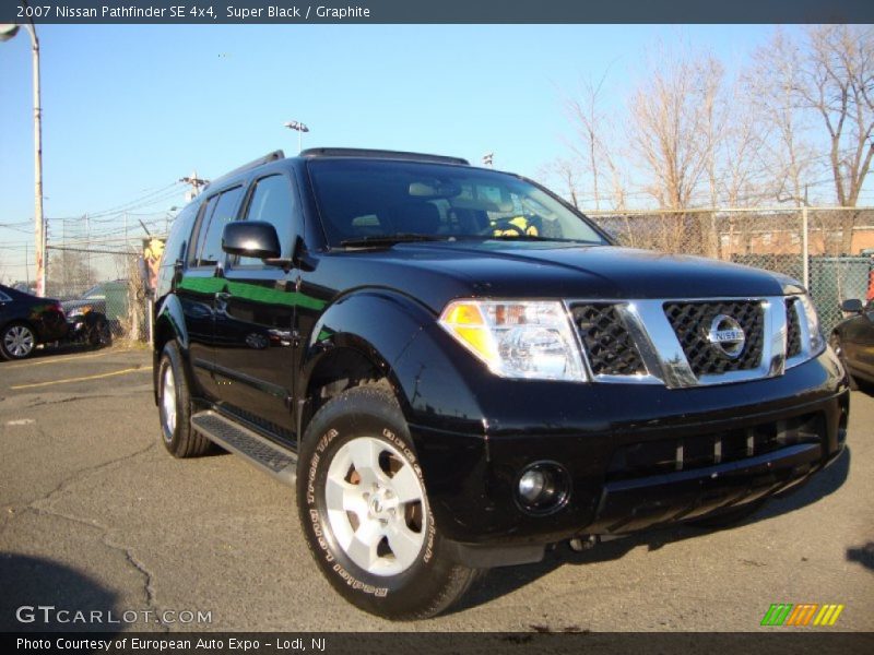 Super Black / Graphite 2007 Nissan Pathfinder SE 4x4