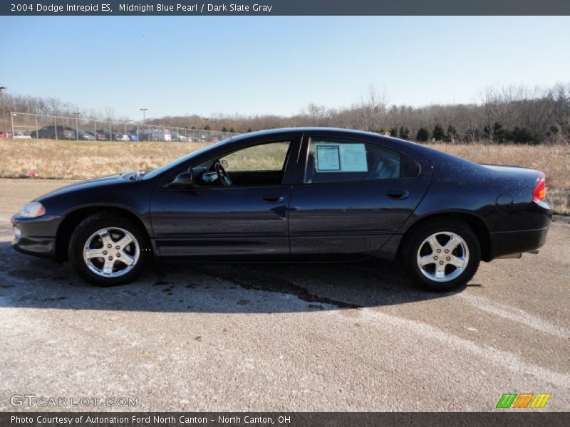 Midnight Blue Pearl / Dark Slate Gray 2004 Dodge Intrepid ES