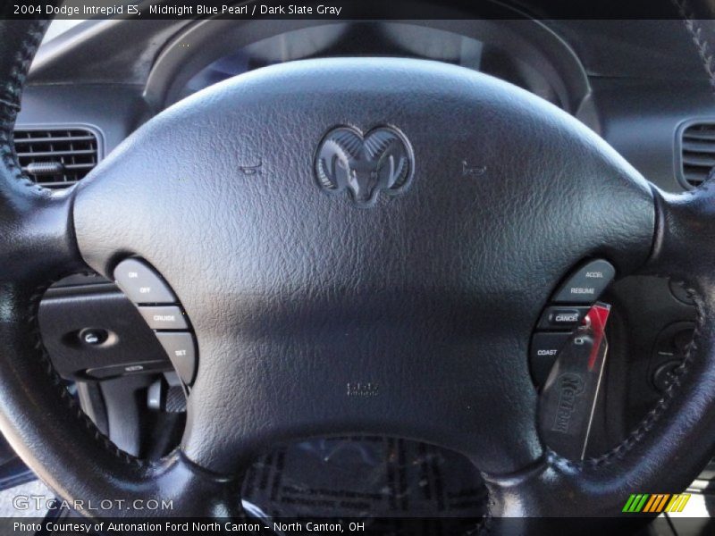 Midnight Blue Pearl / Dark Slate Gray 2004 Dodge Intrepid ES