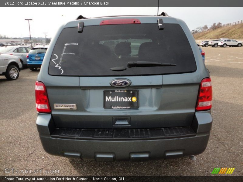 Steel Blue Metallic / Charcoal Black 2012 Ford Escape XLT
