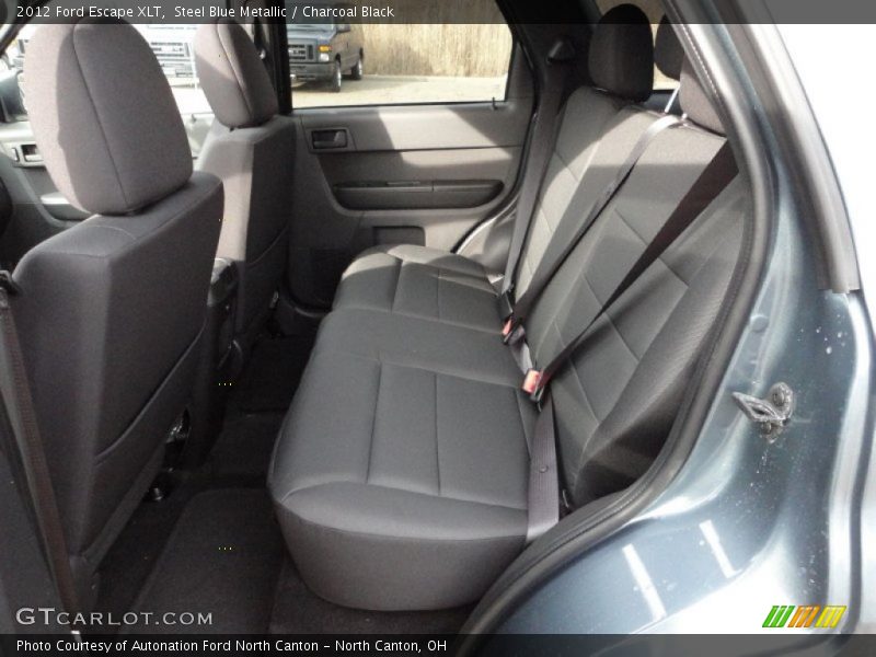 Steel Blue Metallic / Charcoal Black 2012 Ford Escape XLT