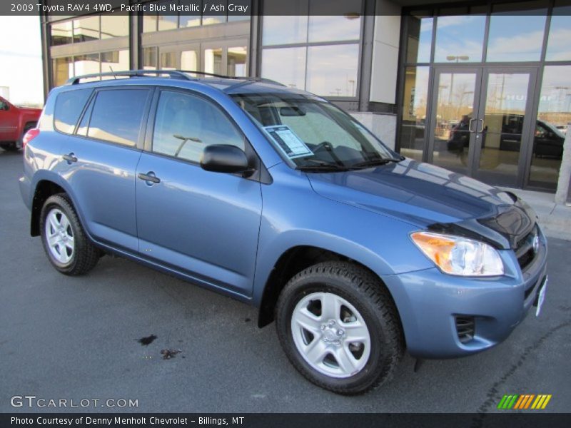 Pacific Blue Metallic / Ash Gray 2009 Toyota RAV4 4WD