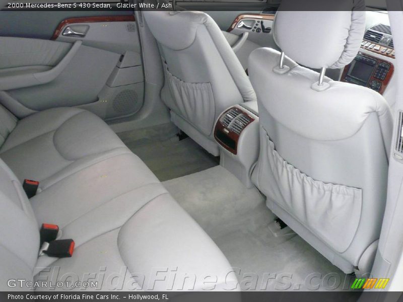 Glacier White / Ash 2000 Mercedes-Benz S 430 Sedan