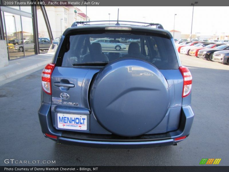 Pacific Blue Metallic / Ash Gray 2009 Toyota RAV4 4WD