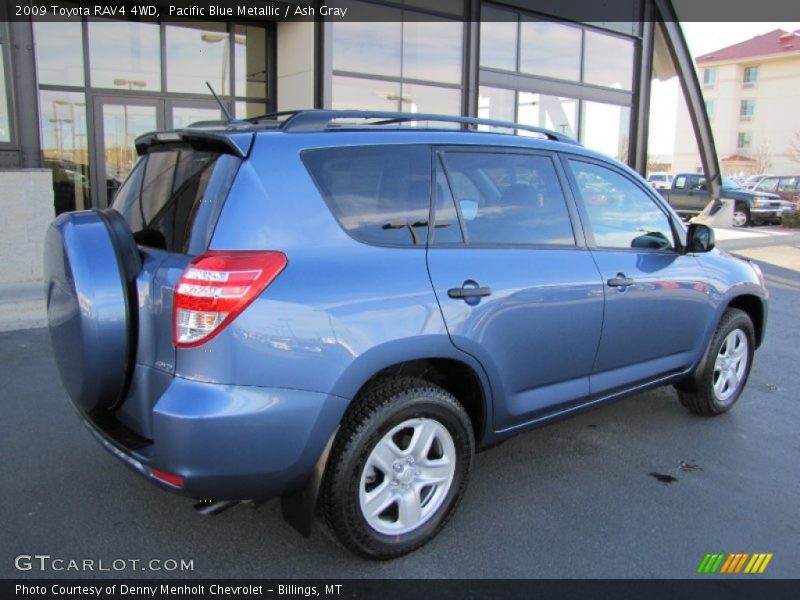 Pacific Blue Metallic / Ash Gray 2009 Toyota RAV4 4WD