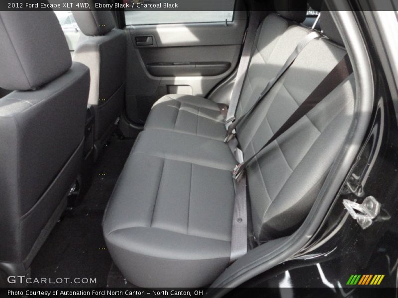 Ebony Black / Charcoal Black 2012 Ford Escape XLT 4WD