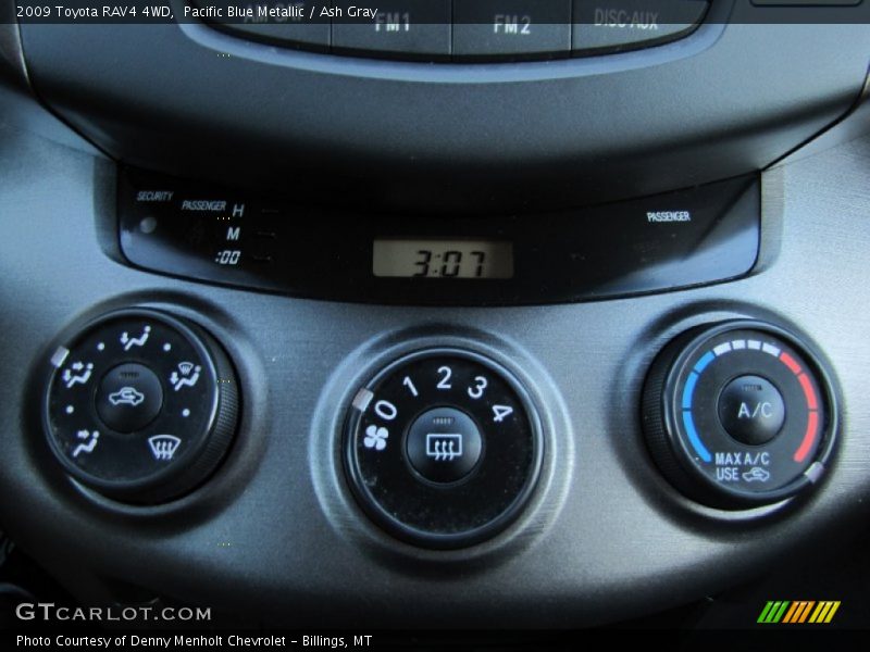 Pacific Blue Metallic / Ash Gray 2009 Toyota RAV4 4WD