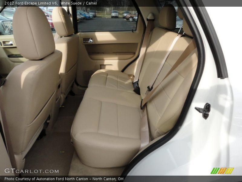 White Suede / Camel 2012 Ford Escape Limited V6