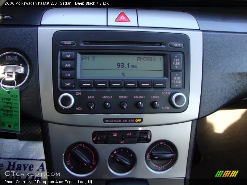 Deep Black / Black 2006 Volkswagen Passat 2.0T Sedan