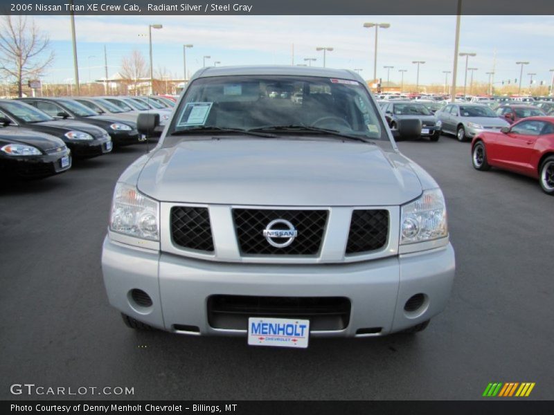 Radiant Silver / Steel Gray 2006 Nissan Titan XE Crew Cab