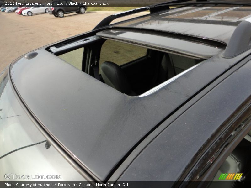 Ebony Black / Charcoal Black 2012 Ford Escape Limited