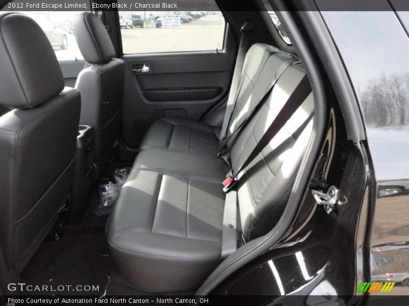 Ebony Black / Charcoal Black 2012 Ford Escape Limited