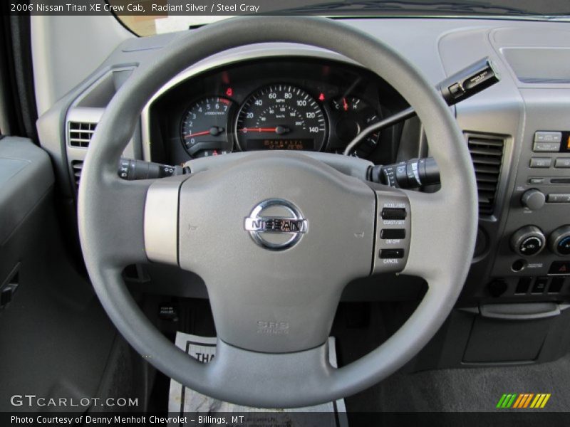 Radiant Silver / Steel Gray 2006 Nissan Titan XE Crew Cab