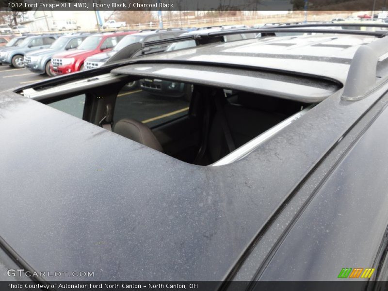 Ebony Black / Charcoal Black 2012 Ford Escape XLT 4WD