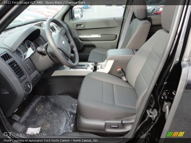 Ebony Black / Charcoal Black 2012 Ford Escape XLT 4WD