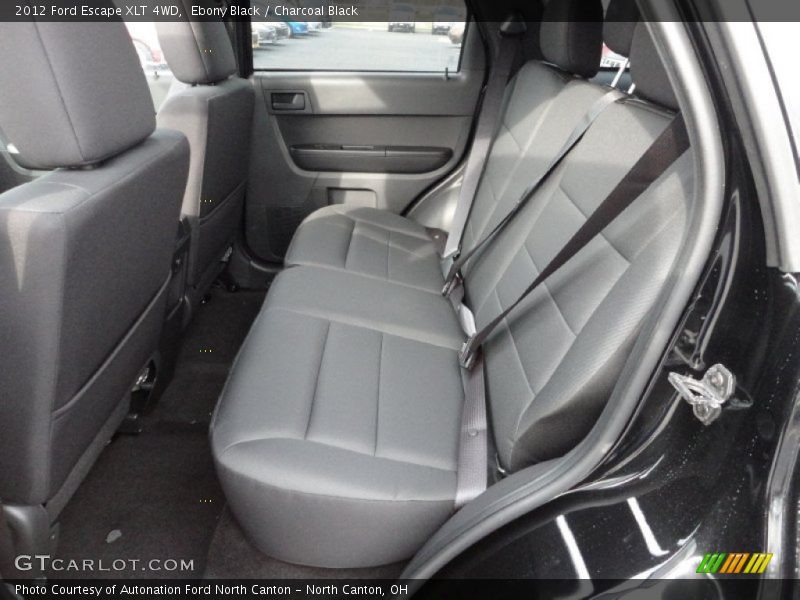 Ebony Black / Charcoal Black 2012 Ford Escape XLT 4WD