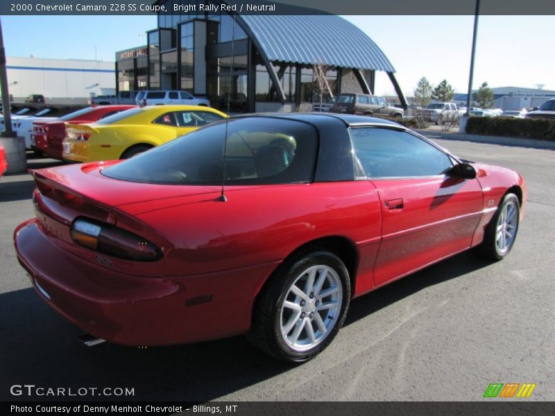  2000 Camaro Z28 SS Coupe Bright Rally Red