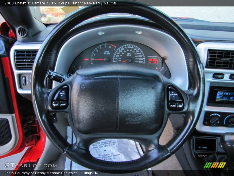 2000 Camaro Z28 SS Coupe Steering Wheel
