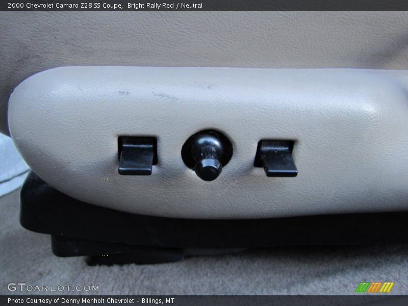 Controls of 2000 Camaro Z28 SS Coupe
