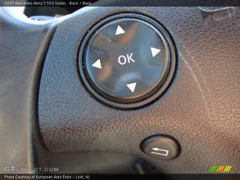 Black / Black 2007 Mercedes-Benz S 550 Sedan