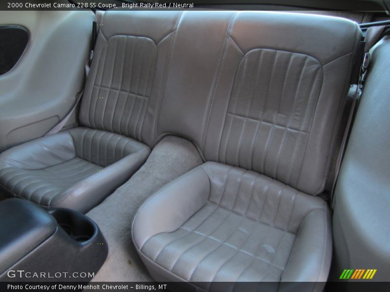  2000 Camaro Z28 SS Coupe Neutral Interior