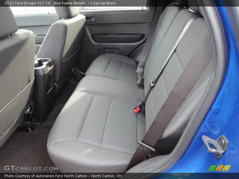 Blue Flame Metallic / Charcoal Black 2012 Ford Escape XLT V6