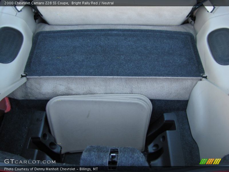  2000 Camaro Z28 SS Coupe Trunk