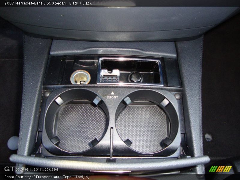 Black / Black 2007 Mercedes-Benz S 550 Sedan