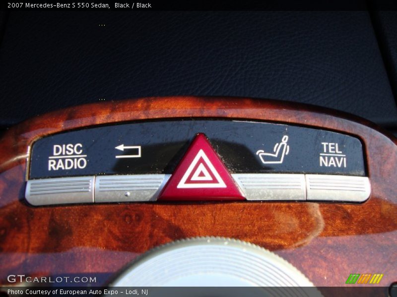 Black / Black 2007 Mercedes-Benz S 550 Sedan