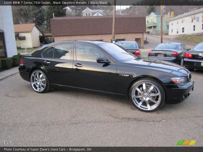 Custom Wheels of 2006 7 Series 760i Sedan