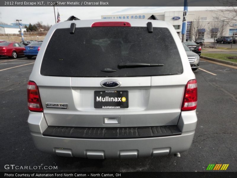 Ingot Silver Metallic / Charcoal Black 2012 Ford Escape XLT