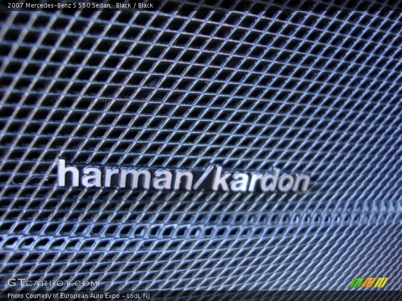 Black / Black 2007 Mercedes-Benz S 550 Sedan