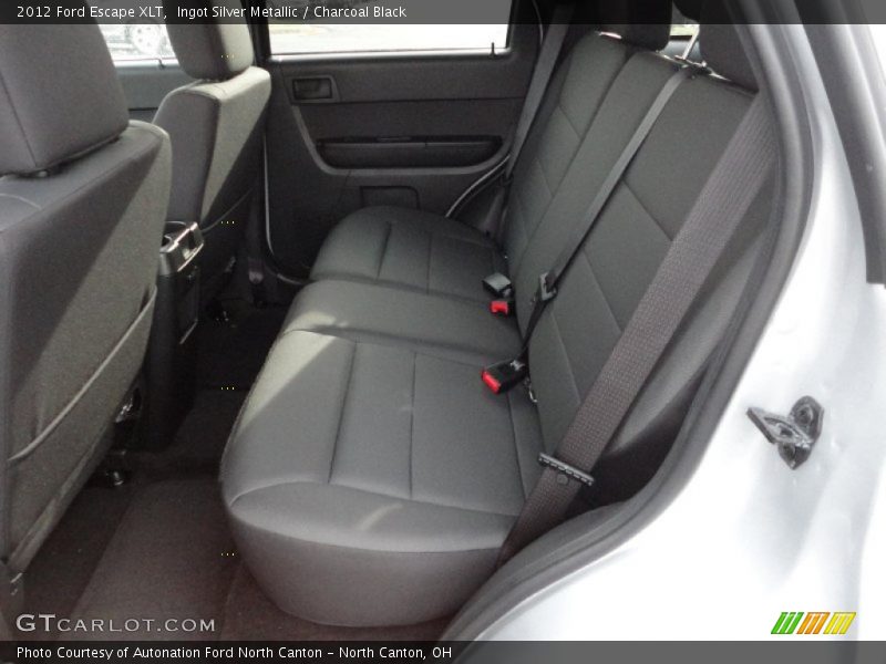 Ingot Silver Metallic / Charcoal Black 2012 Ford Escape XLT