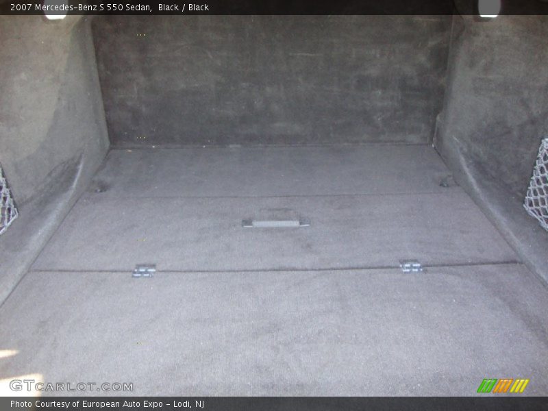 Black / Black 2007 Mercedes-Benz S 550 Sedan