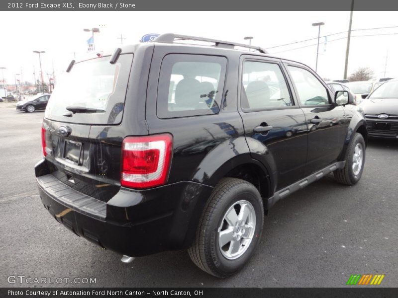 Ebony Black / Stone 2012 Ford Escape XLS