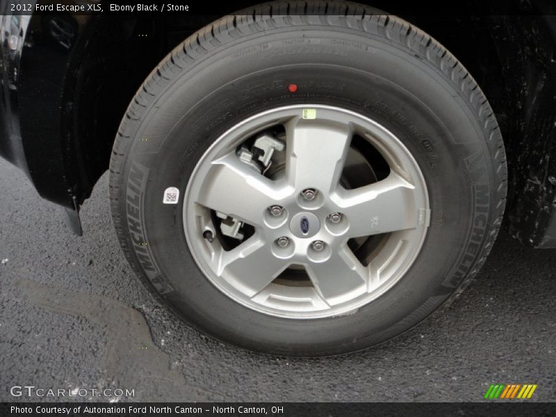 Ebony Black / Stone 2012 Ford Escape XLS