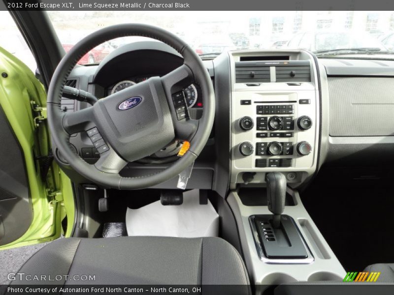 Dashboard of 2012 Escape XLT