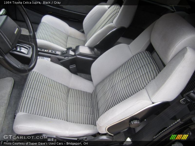  1984 Celica Supra Gray Interior