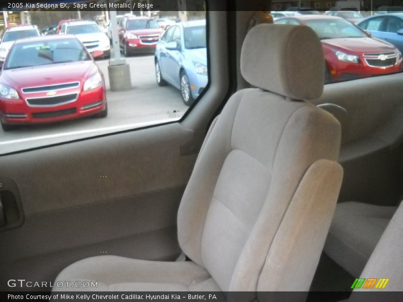 Sage Green Metallic / Beige 2005 Kia Sedona EX