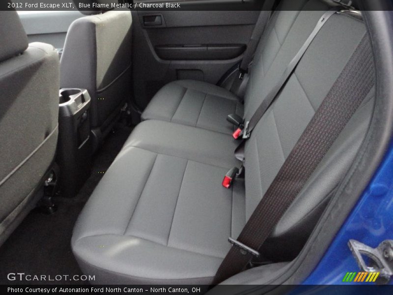 Blue Flame Metallic / Charcoal Black 2012 Ford Escape XLT