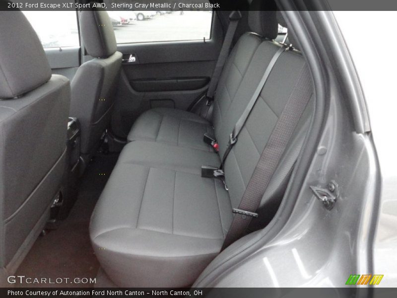  2012 Escape XLT Sport AWD Charcoal Black Interior