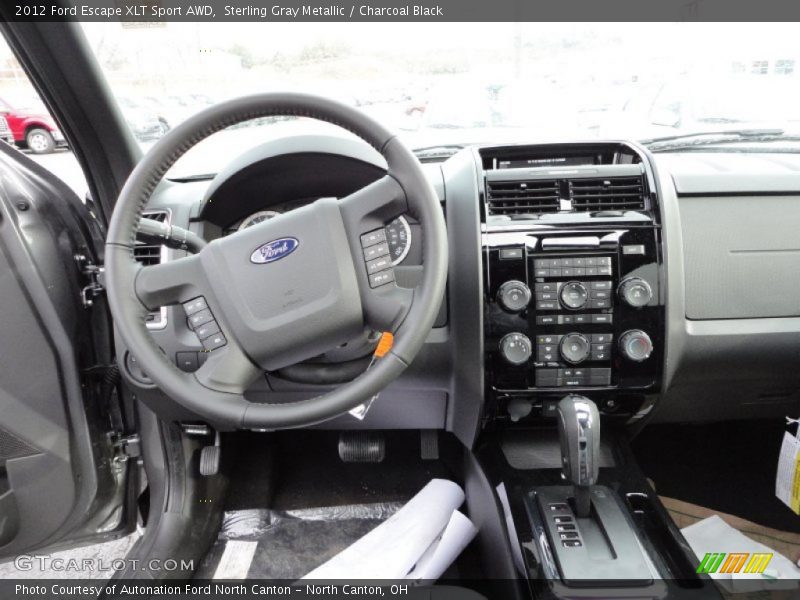 Dashboard of 2012 Escape XLT Sport AWD