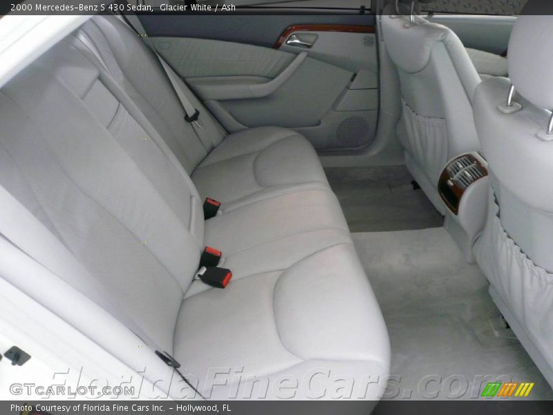 Glacier White / Ash 2000 Mercedes-Benz S 430 Sedan