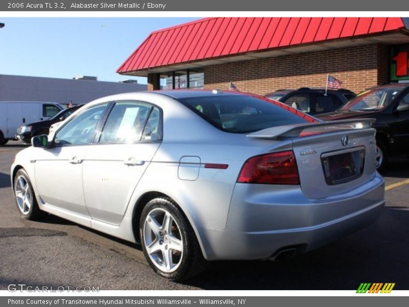 Alabaster Silver Metallic / Ebony 2006 Acura TL 3.2