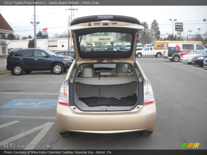 Sandy Beach Metallic / Misty Gray 2011 Toyota Prius Hybrid V