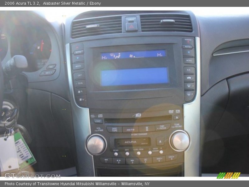 Alabaster Silver Metallic / Ebony 2006 Acura TL 3.2