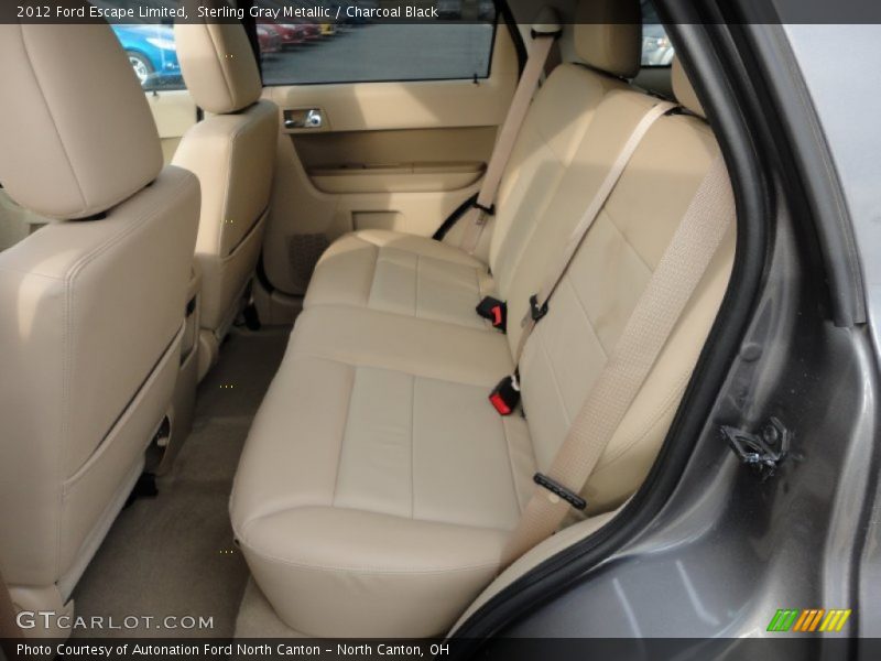 Sterling Gray Metallic / Charcoal Black 2012 Ford Escape Limited